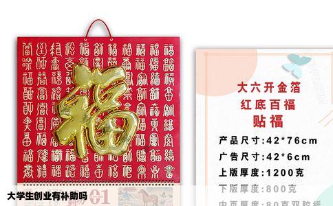 大学生创业有补助吗