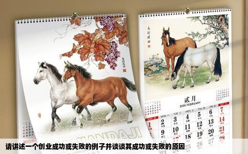 请讲述一个创业成功或失败的例子并谈谈其成功或失败的原因