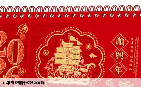 小本创业有什么好项目吗