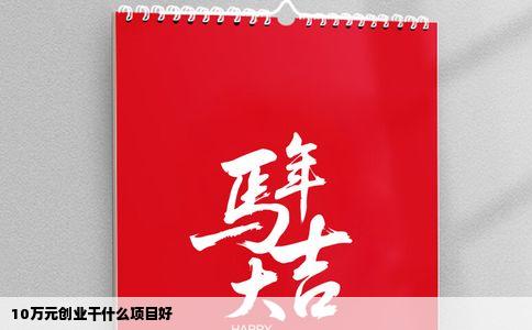 10万元创业干什么项目好