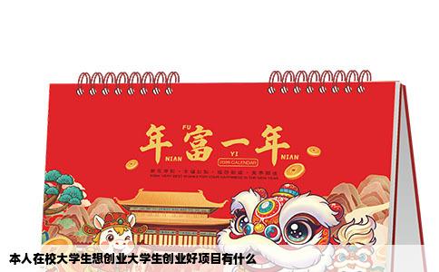 本人在校大学生想创业大学生创业好项目有什么