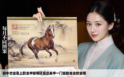 初中毕业是上职业学校呢还是出来学一门技能自主创业呢