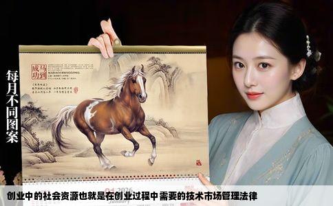 创业中的社会资源也就是在创业过程中需要的技术市场管理法律