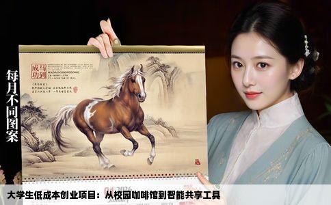 大学生低成本创业项目：从校园咖啡馆到智能共享工具