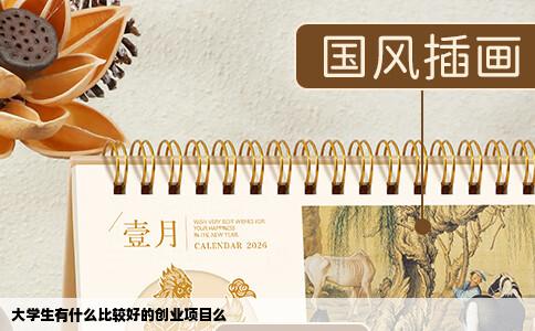 大学生有什么比较好的创业项目么