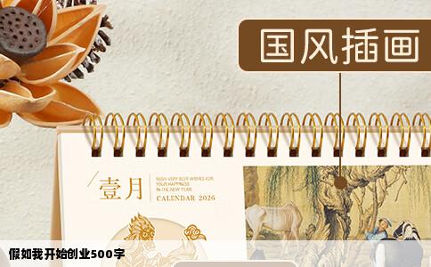 假如我开始创业500字