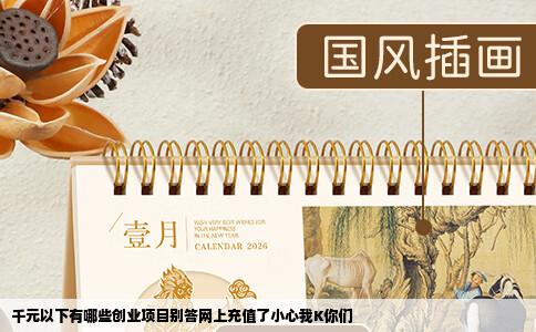 千元以下有哪些创业项目别答网上充值了小心我K你们