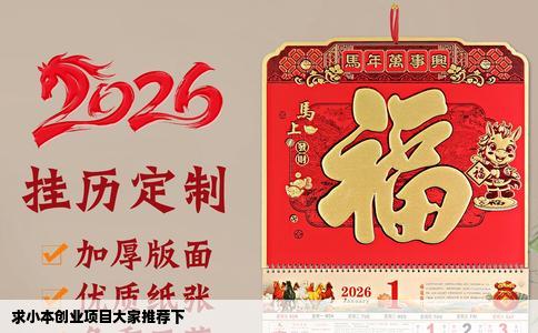 求小本创业项目大家推荐下