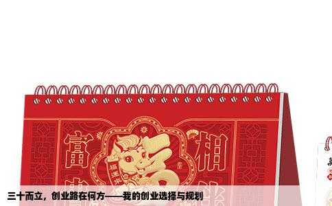 三十而立，创业路在何方——我的创业选择与规划