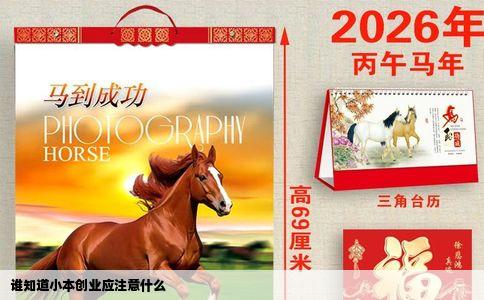 谁知道小本创业应注意什么