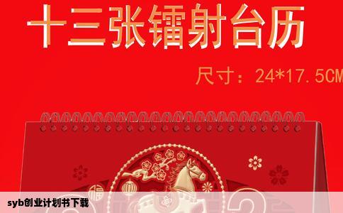 syb创业计划书下载