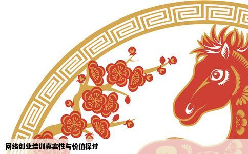 网络创业培训真实性与价值探讨