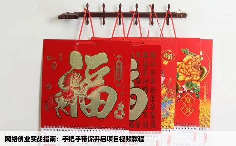 网络创业实战指南：手把手带你开启项目视频教程
