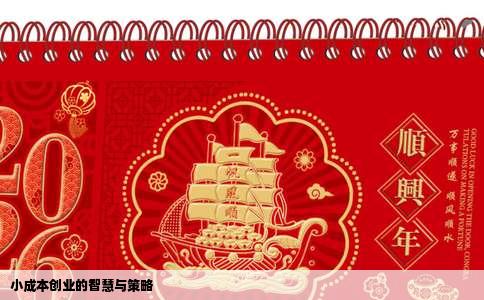 小成本创业的智慧与策略