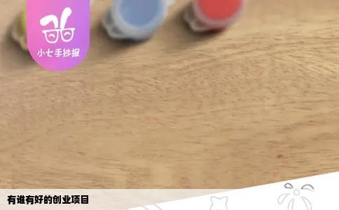有谁有好的创业项目