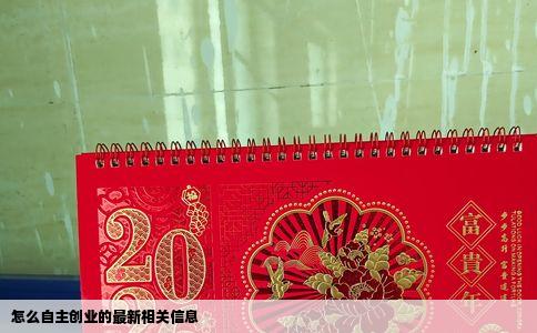 怎么自主创业的最新相关信息